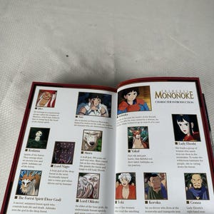 Princess Mononoke Film Comic - All in One Edition Manga Studio Ghibli, Hardcover Comic Book, Manga, Studio Ghibli Gift, Manga Hardcover image 5