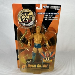 WWF Royal Rumble Street Fight Ric Flair Wrestling Action Figure 2002 Jakks, Vintage Wrestling Action Figure Wwe Action Figure, Wwe Gift