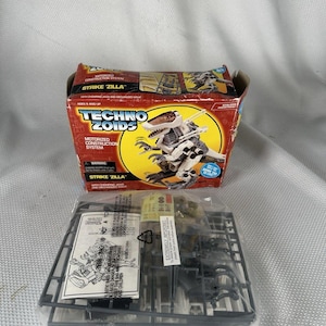 Kenner Techno Zoids Strike Zilla Motorized Action Figure NEW Open Box 1994, Vintage Zoids Action Figure, Transformers Figure