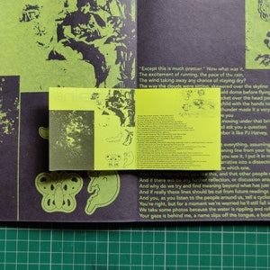 Mini Container 3 Zine - replica folded zine nonbinary trans queer art collaborative submissions graphic design small book
