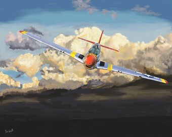 Imminent Attack - Oil Painting*