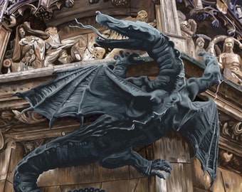 Drago di Fame - Oil Painting*