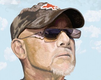 Rock'n Roy - Oil Painting*