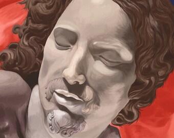 The Lamb - Oil Painting*