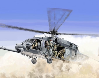 Death from on High - Oil Painting*