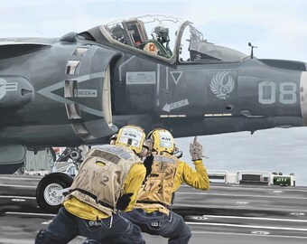 Shooters - Oil Painting*