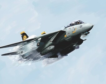 Punching a Hole in the Sky - Oil Painting*