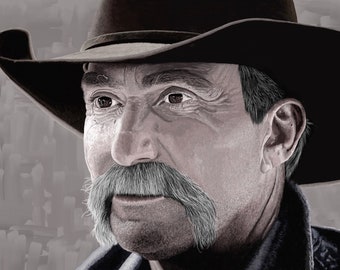 Cowboys Eyes - Oil Painting*