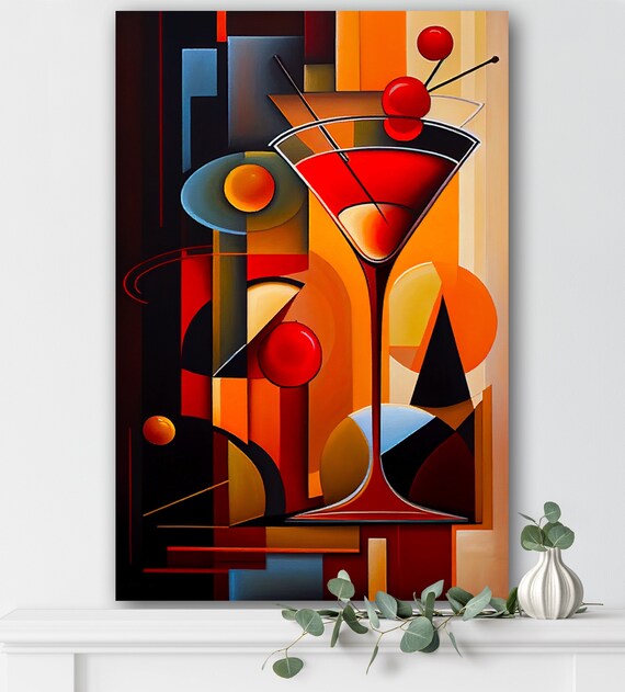 Bar and cocktail wall on sale art