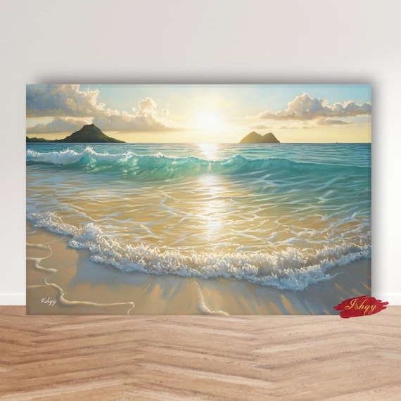 絵画 Lanikai beach Lanikai Beach, Kailua, Oahu, Hawaii – Martin & MacArthur