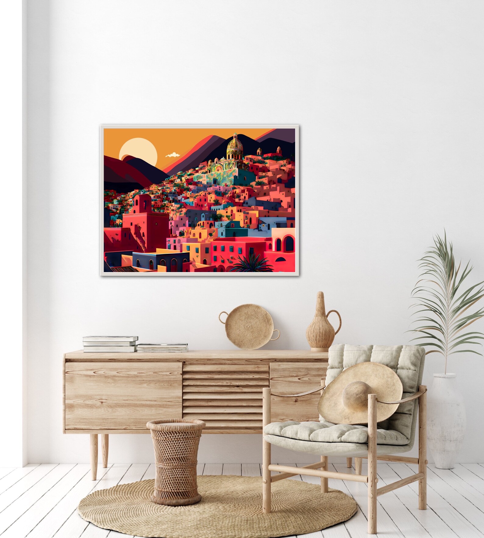 Mexican Art Mexican Wall Art Mexican Painting Mexican Art Etsy