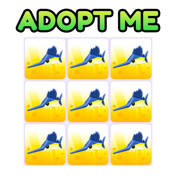 9 Swordfish Adopt Me Pets Cheap No Potion Same Day Etsy