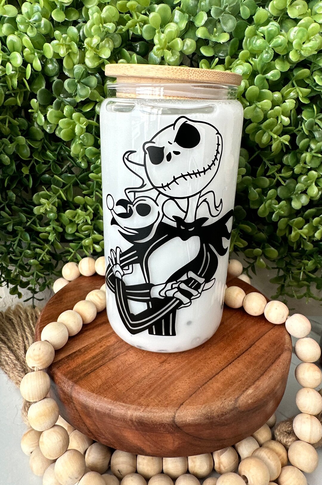 Jack Skellington Jack Snow Globe Tumbler Jack Snow Globe Etsy
