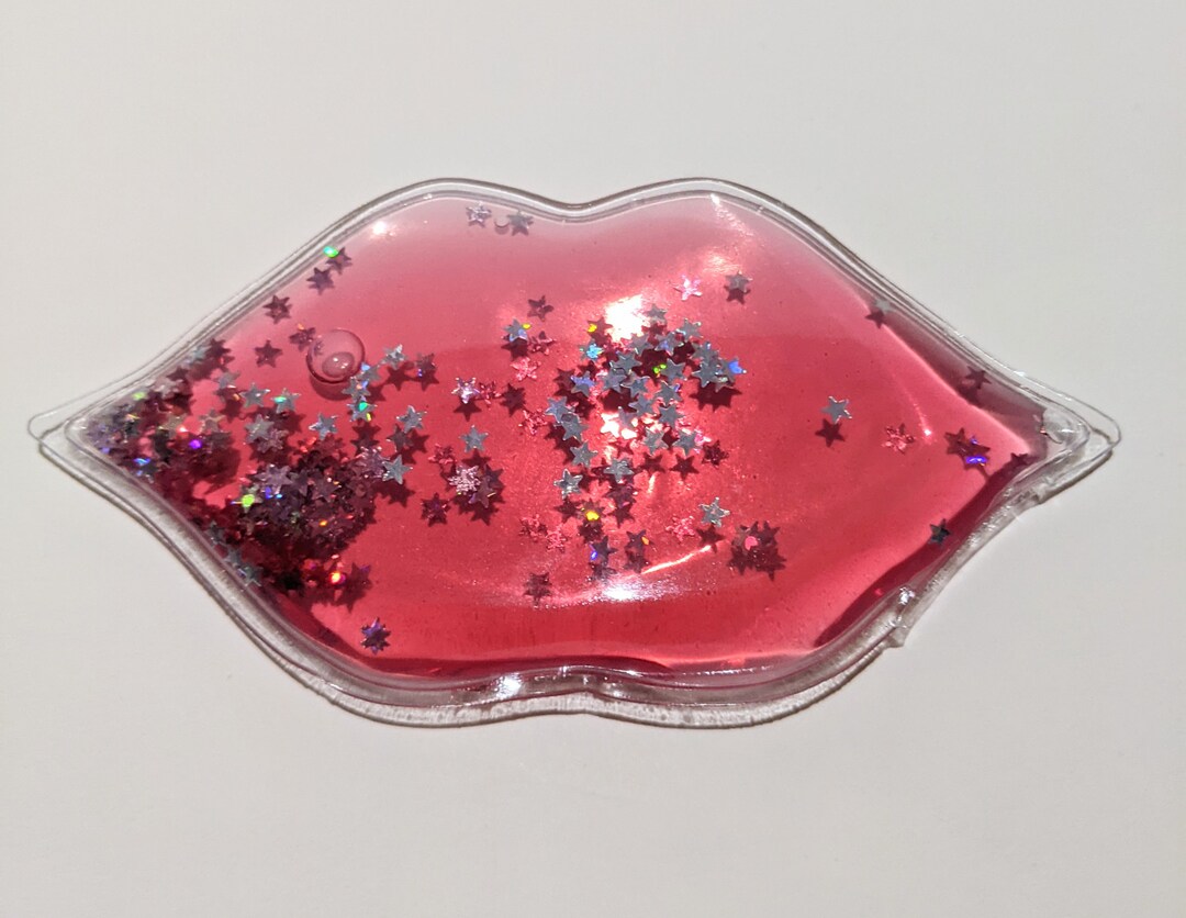 6 Lip Shaped Ice Pack for Injectors Lip Shaped Cold Compress Etsy