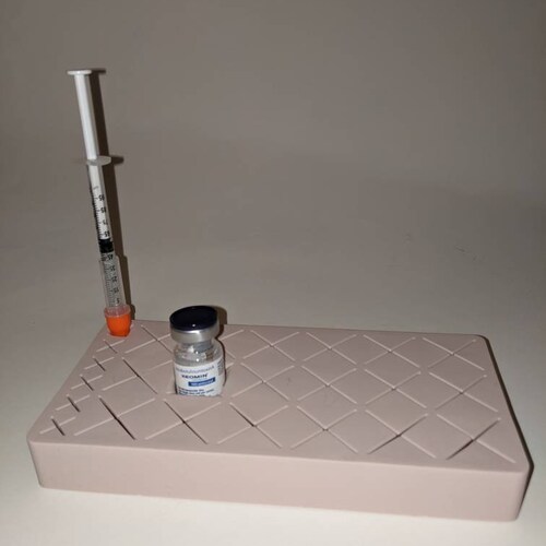 12 Slot Silicone Vial Holder Botox Holder Syringe Etsy