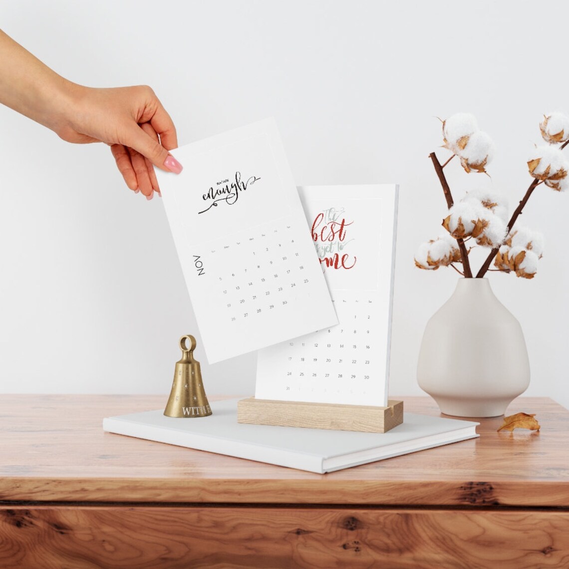 Inspirational 2023 Desk Calendar 2023 Calendar Quote - Etsy