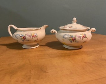 Crème et Sugar Set, millésime