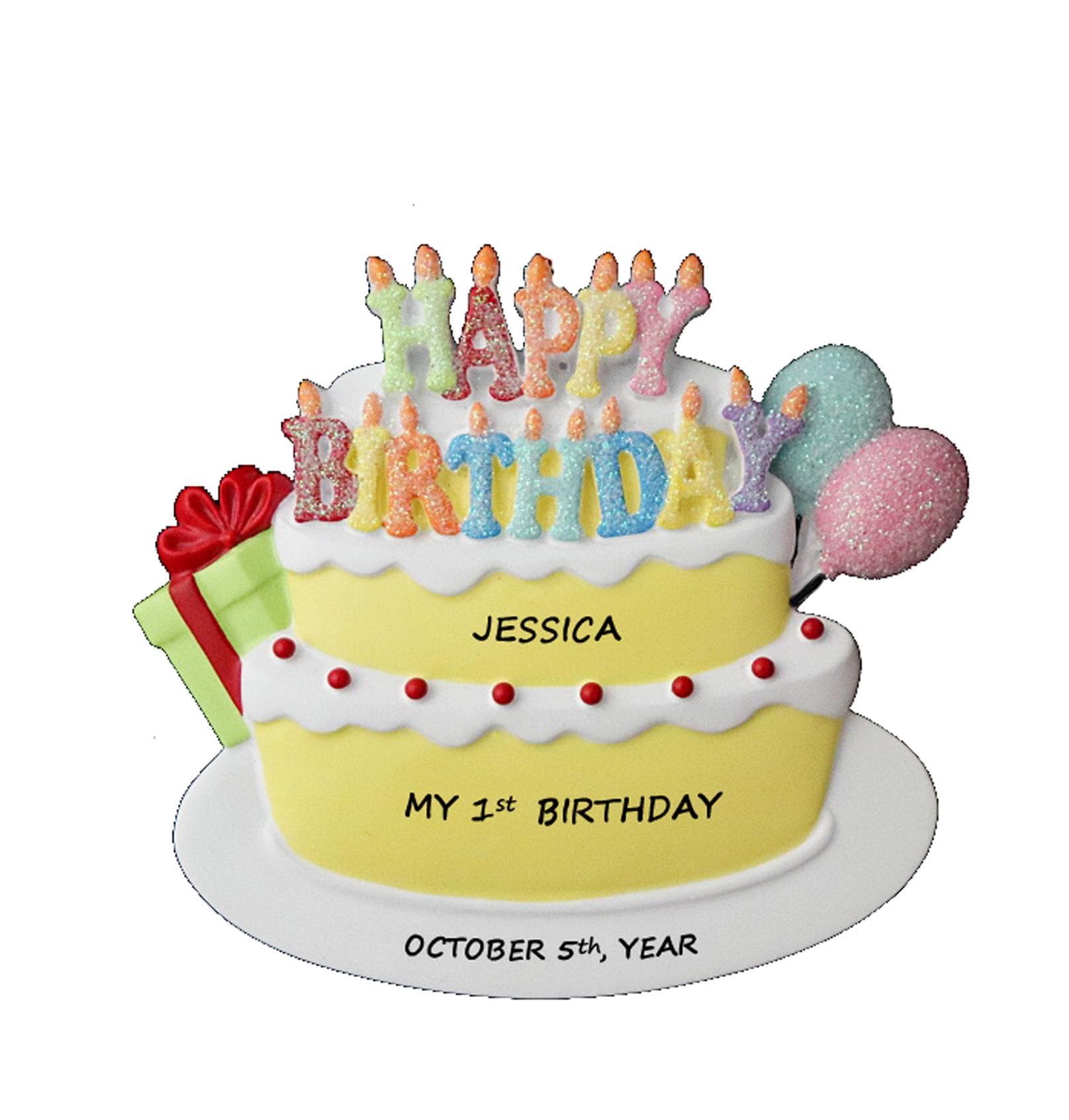 Personalized Ornament Celebrating A Special Birthday-Celebrating A Milestone Birthday From any age to 101 years Old and Counting!