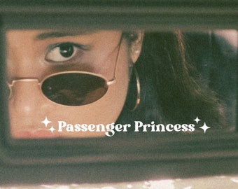 Passenger Princess Mirror Car Decal, Rear View Mirror Decal, Girlfriend Truck Decal, Car Accessories, Passenger Princess Humor
