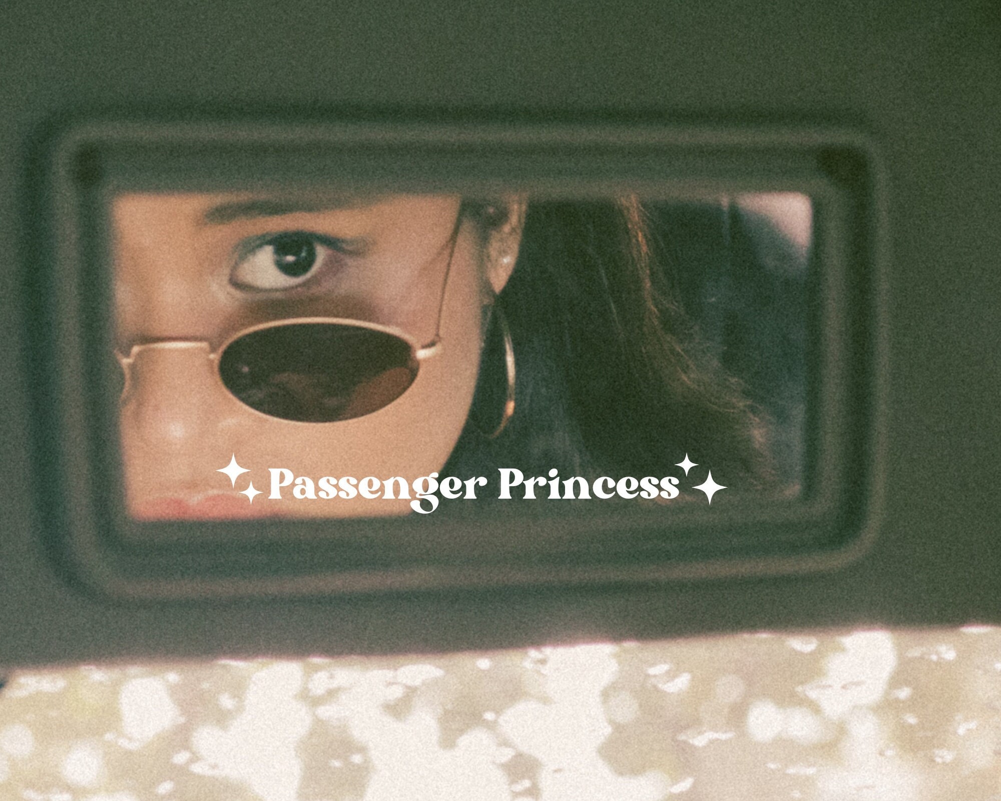 Passenger Princess Mirror Car Decal, Rear View Mirror Decal, Girlfriend Truck Decal, Car Accessories, Passenger Princess Humor
