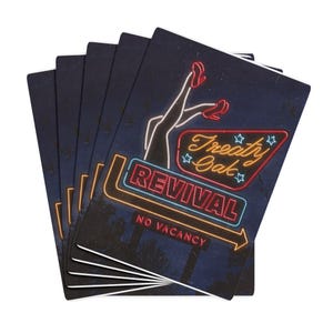 Cartas de pôquer Treaty Oak Revival sem vagas | Presente perfeito para noites de jogos, eventos com tema de cassino, colecionadores, jogos de cartas, ás de espadas