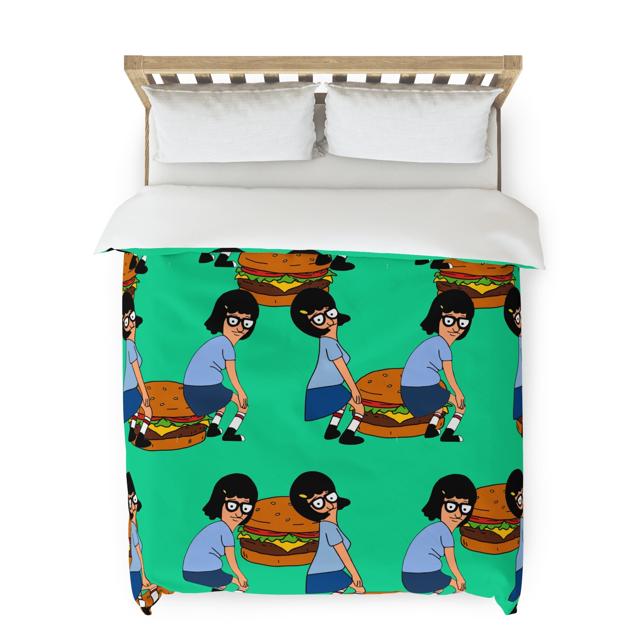 Bob Burger Family Tina Twerk Blanket Belcher Family Cozy Etsy