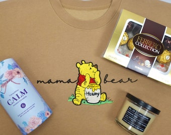 Mother's Day Gift Set | Gift for Mama | Mama Bear Sweatshirt | Mothers Day Gift Box | Mothers Day Gift Basket| Mom Gift Ideas