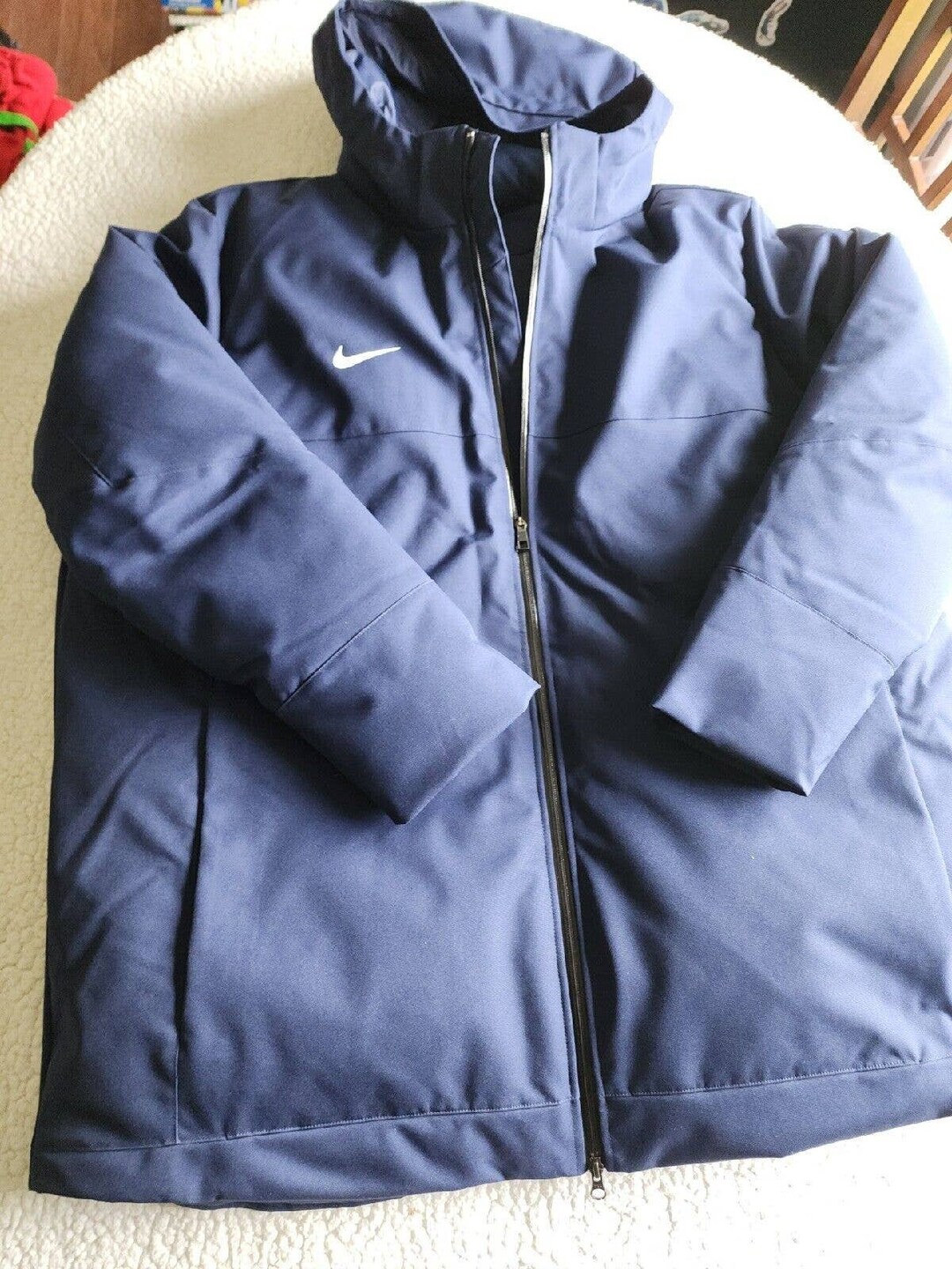 Nike Team Training 550 Down Filled Parka Jacket Coat Navy Blue - Etsy
