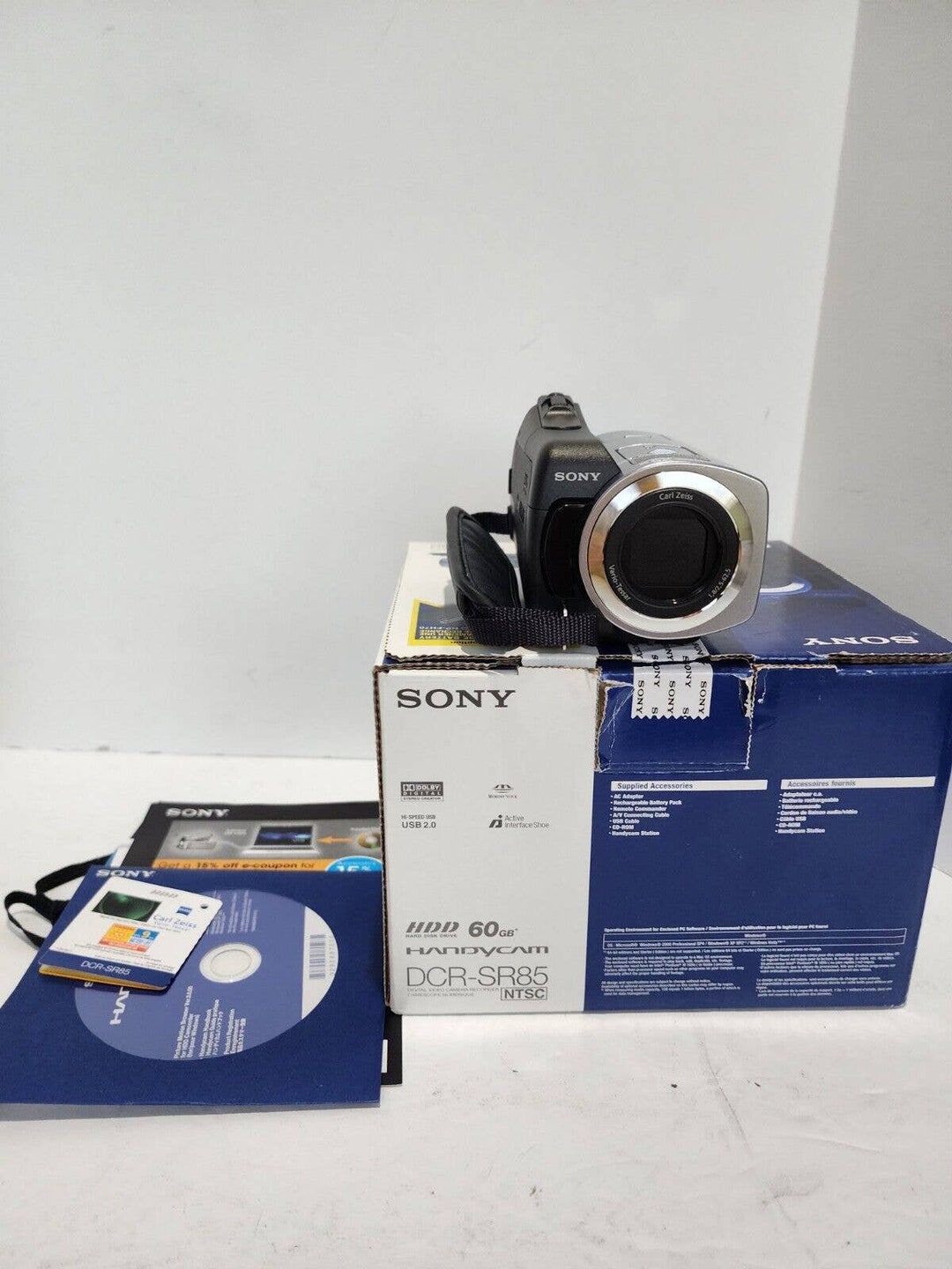 Sony Handycam DCRSR85 60 GB Flash Media Hard Drive Etsy