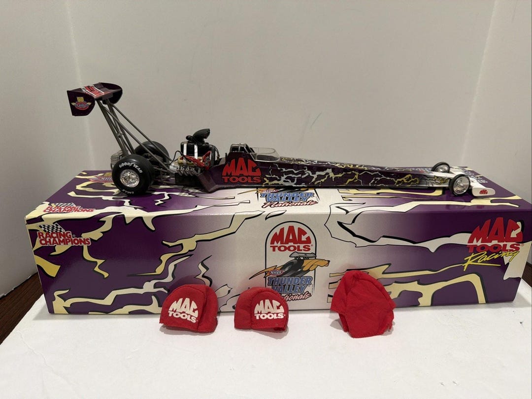 Racing Champions Mac Tools Thunder Valley Dragster 2001 Diecast Limited ...