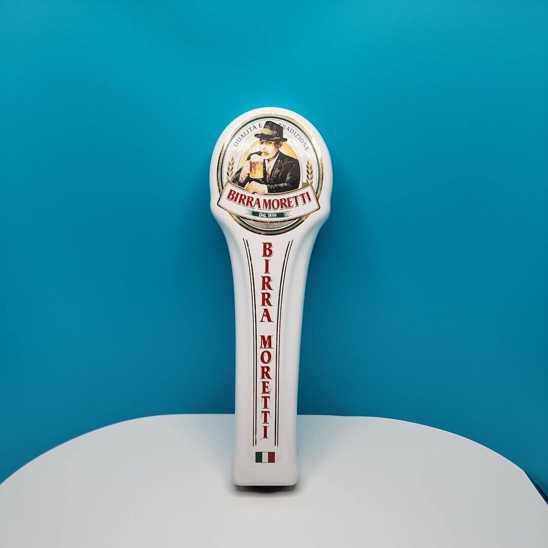 Birra Moretti Beer Ceramic Tap Handle Draft Pull 9.5 Etsy