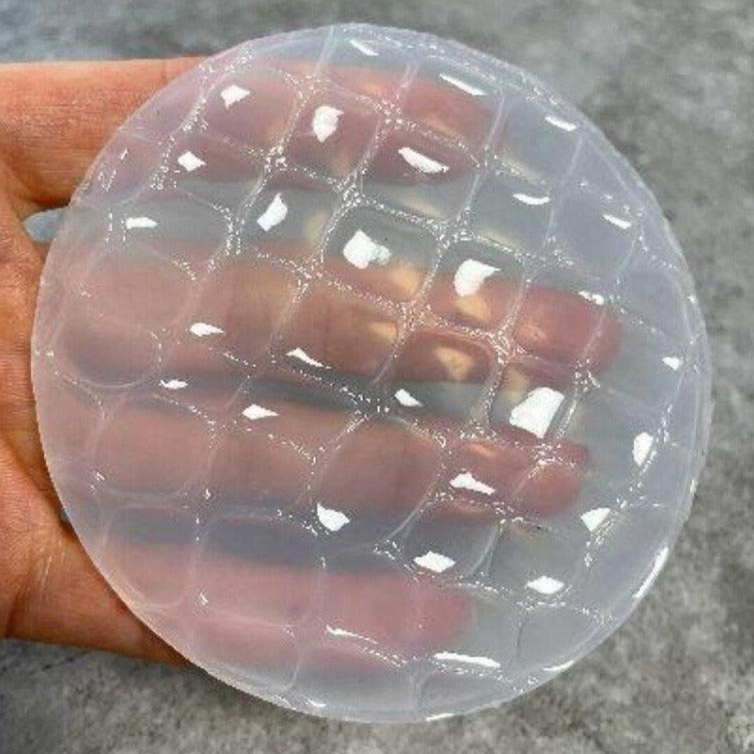 Crocodile Skin Insert Silicone Mold | Resin Tray Snd Coaster for DIY ...