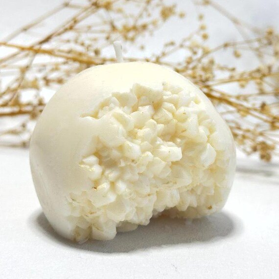 Crystal Candle Sphere DIY Mold for Resin Art and Geode Silicone Mold