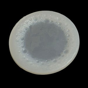 Moule en résine pour dessous de verre à bords bullés pour projets de décoration d'intérieur personnalisés