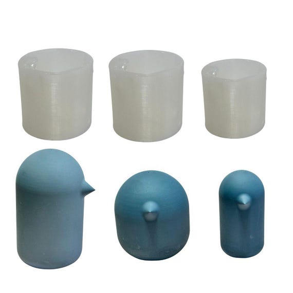 Moule En Silicone En Forme D'oiseau 3D - Moule En Plâtre - Pour