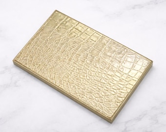 Snake Skin Silicone Mold for Rectangular Tray Resin Craft