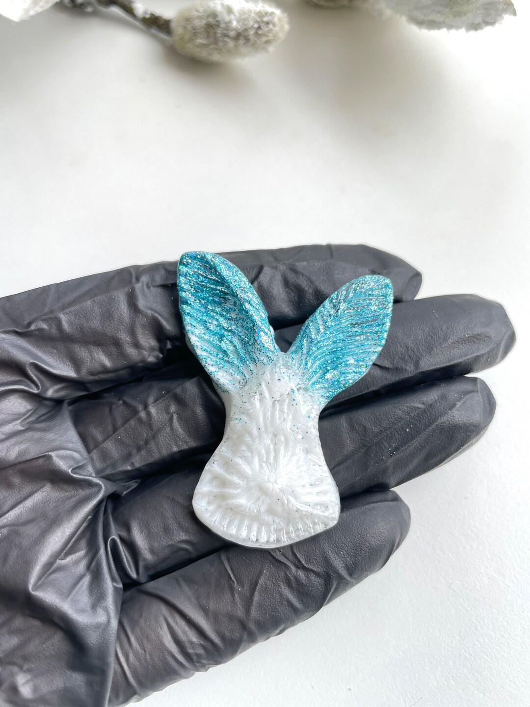 3 Set Bunny Rabbit Figurine Silicone Mold. Silicone Bunny Resin Art ...