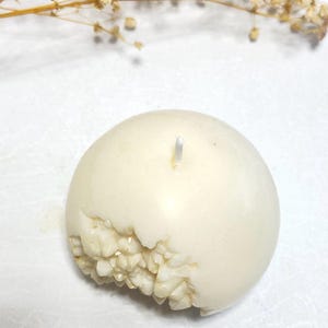 Molde de silicona para hacer esferas de vela de cristal para resina y geodas. imagen 5