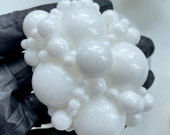 Molde de silicona con forma de burbuja grande para crear arte único con resina epoxi