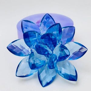 Large Crystal Flower Mold for Epoxy Resin and DIY Craft Projects