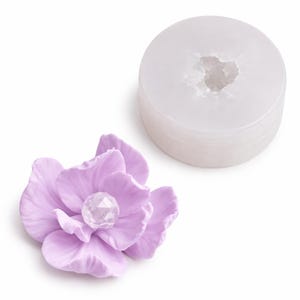 Moule en silicone pour perroquet et tulipe : création florale artisanale sculptée à la main