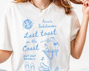 Custom Bachelorette Party Tee | Comfort Colors Soft Shirt | Personalized Bride Squad Outfit | Bridesmaid Gift | Weekend Bach Retreat Apparel