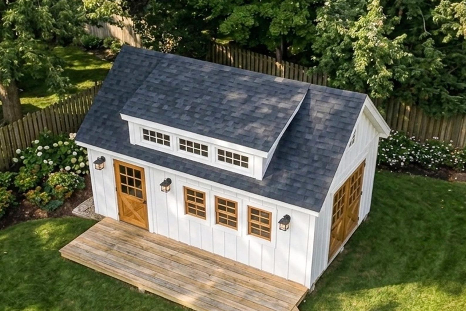 12x24 Garden Shed Plans With Loft (PDF) – Workshop & Storage Shed With
