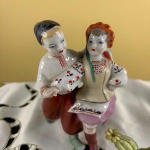 Russian Porcelain Dancing Figurine - Etsy