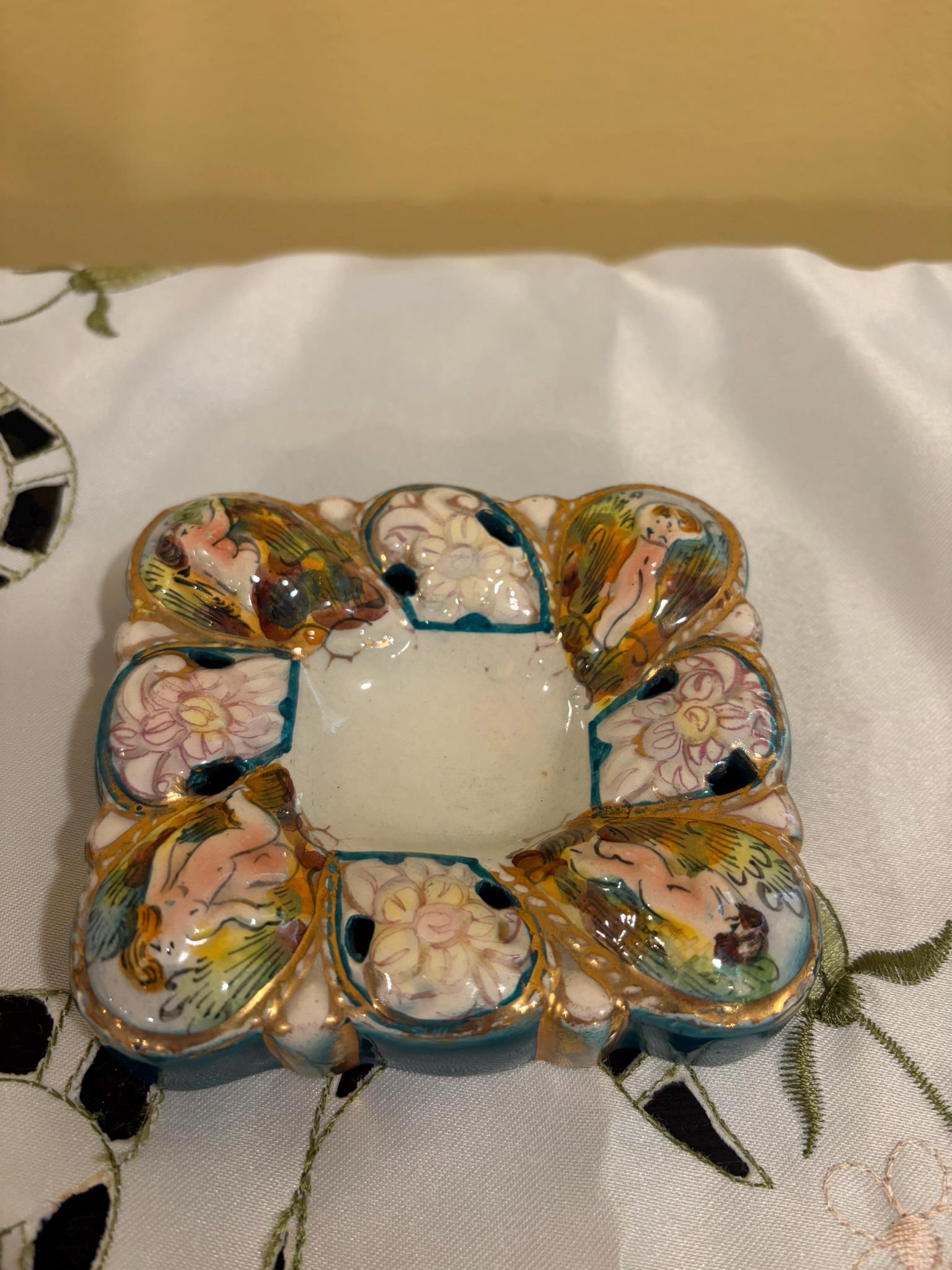 Capodimonte Ashtray - Etsy