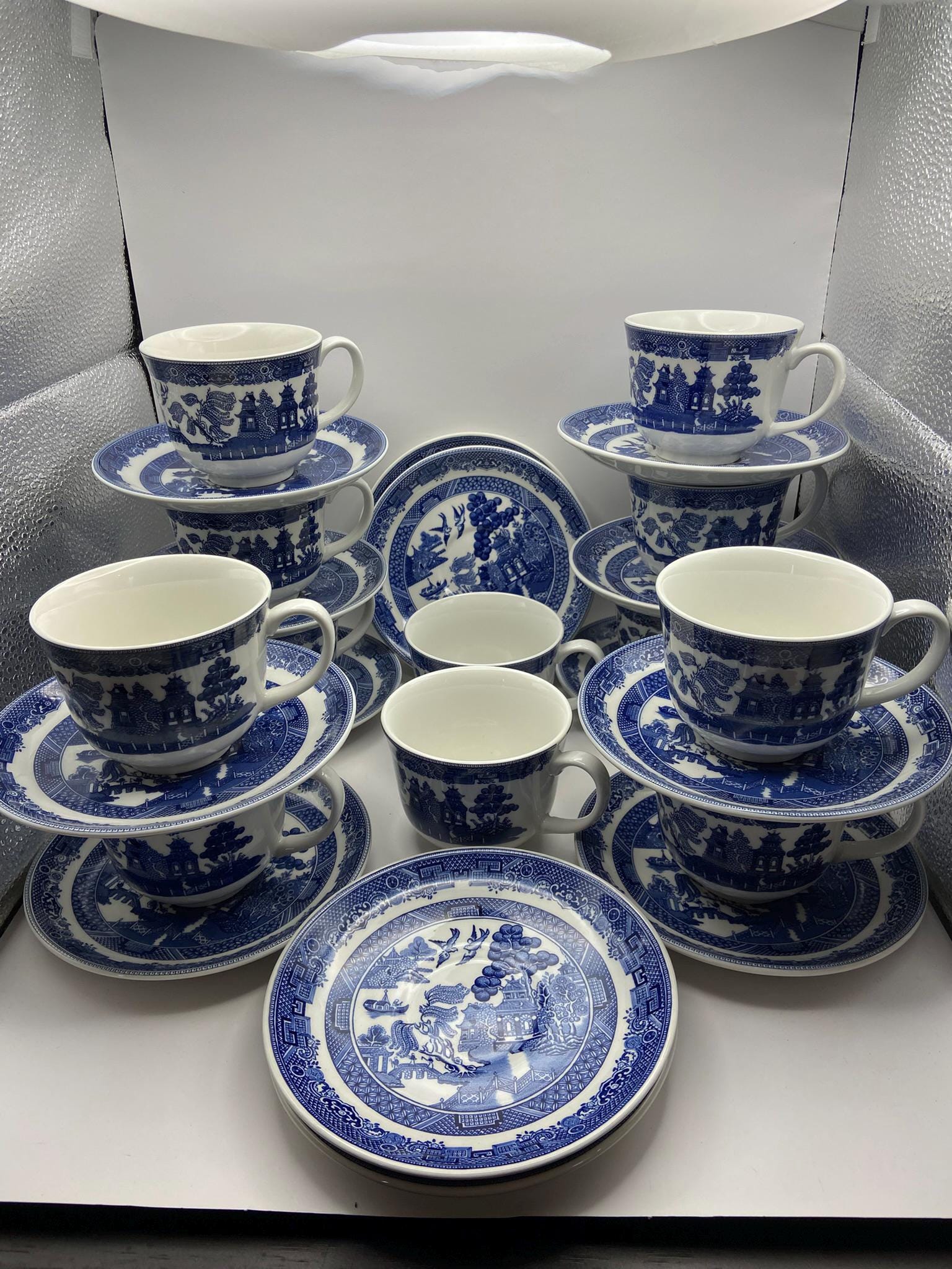 Rare Blue Willow - Etsy