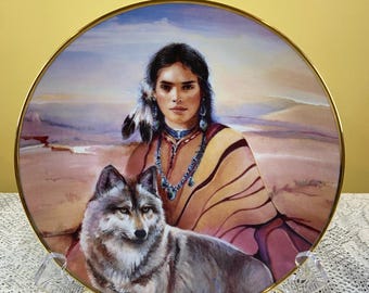 Franklin Mint Heirloom Recommendation Plates, Spirit of ...