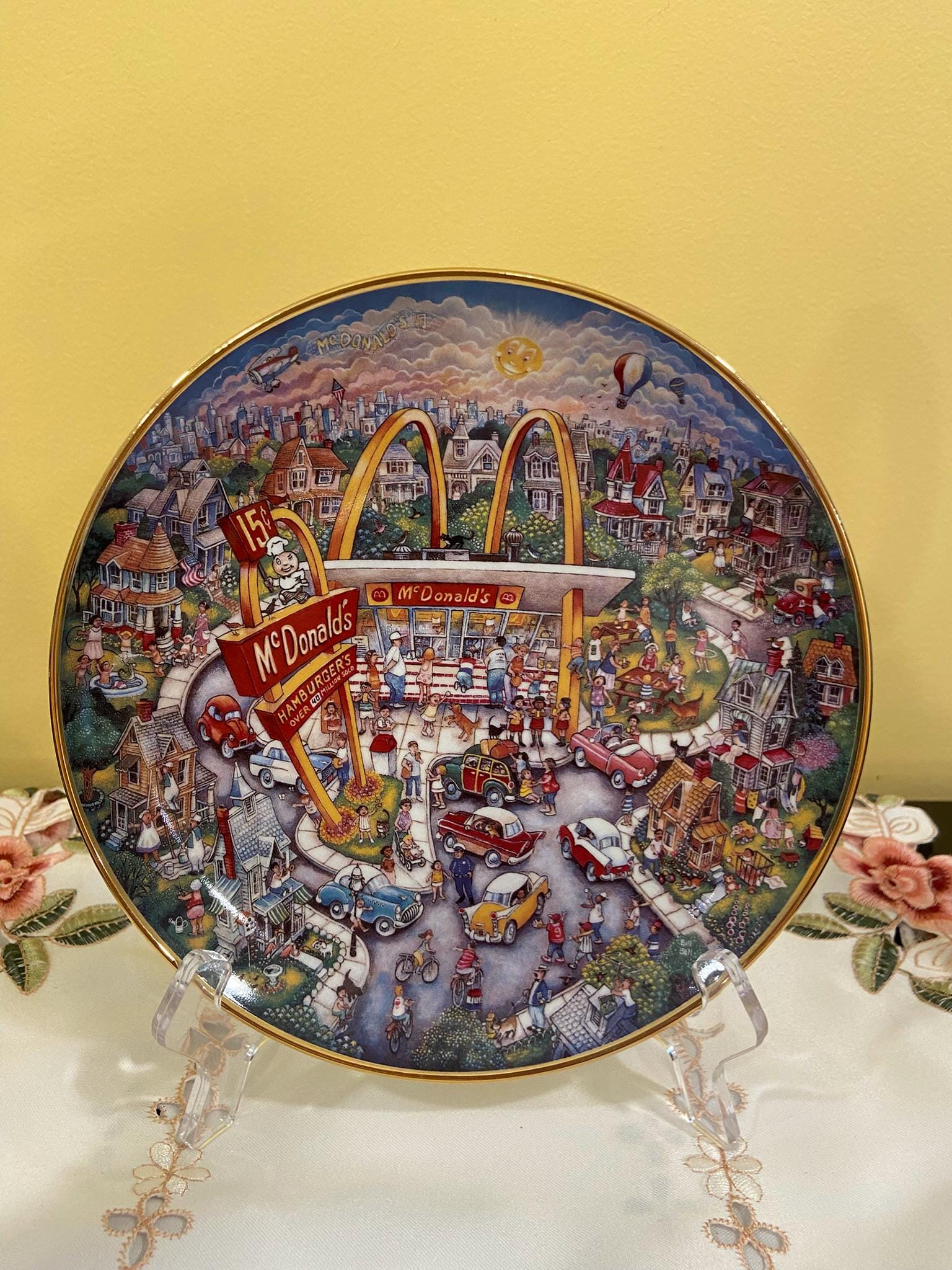 Mcdonalds Collectibles Plates - Etsy