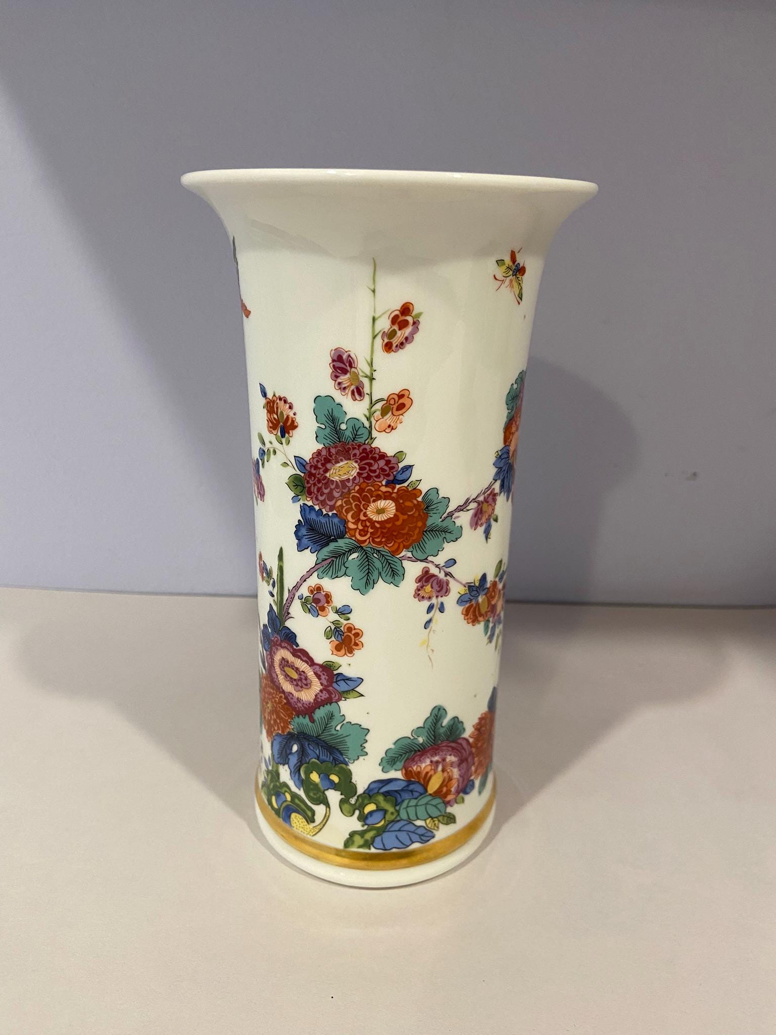 Lenox Saxony Vase - Etsy
