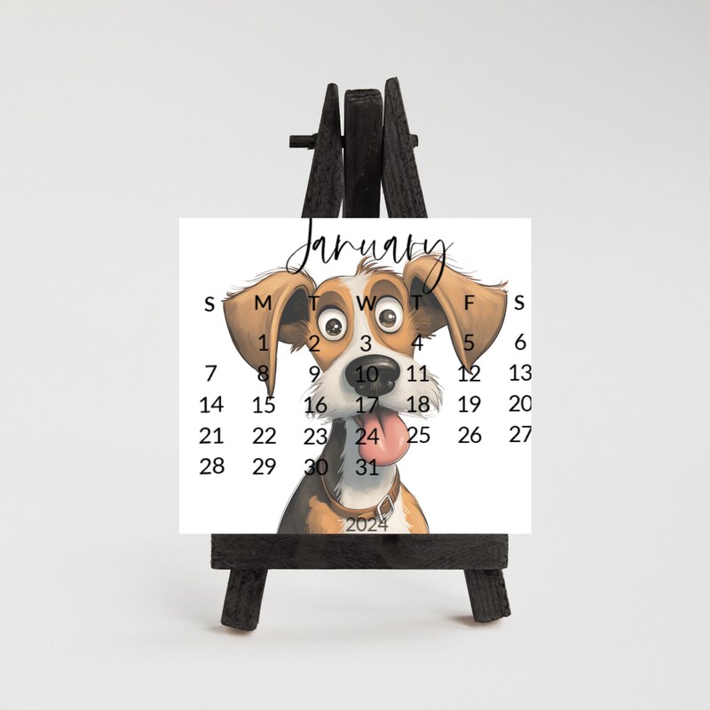 Black Dogs Calendar Etsy